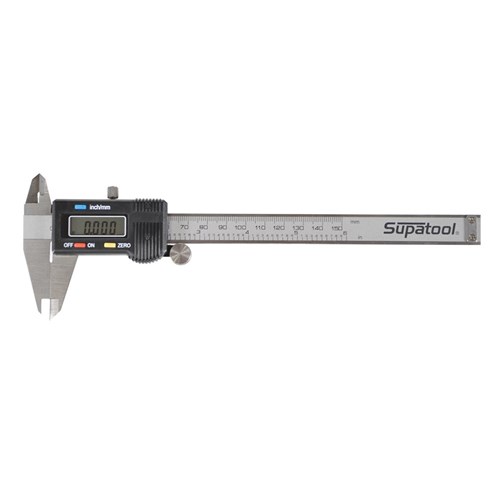 Digital Vernier Caliper 150mm (6") Metric & Imperial