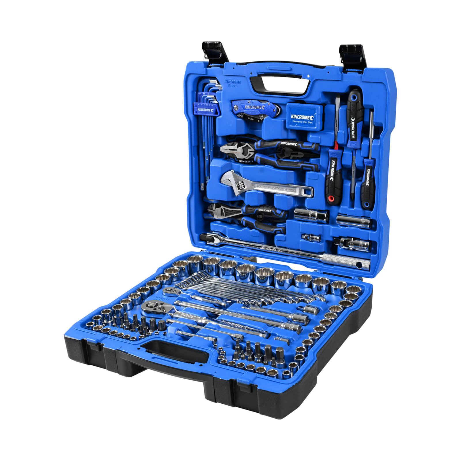 Portable Tool Kit 150 Piece 1/4" & 1/2" Drive - Metric & Imperial