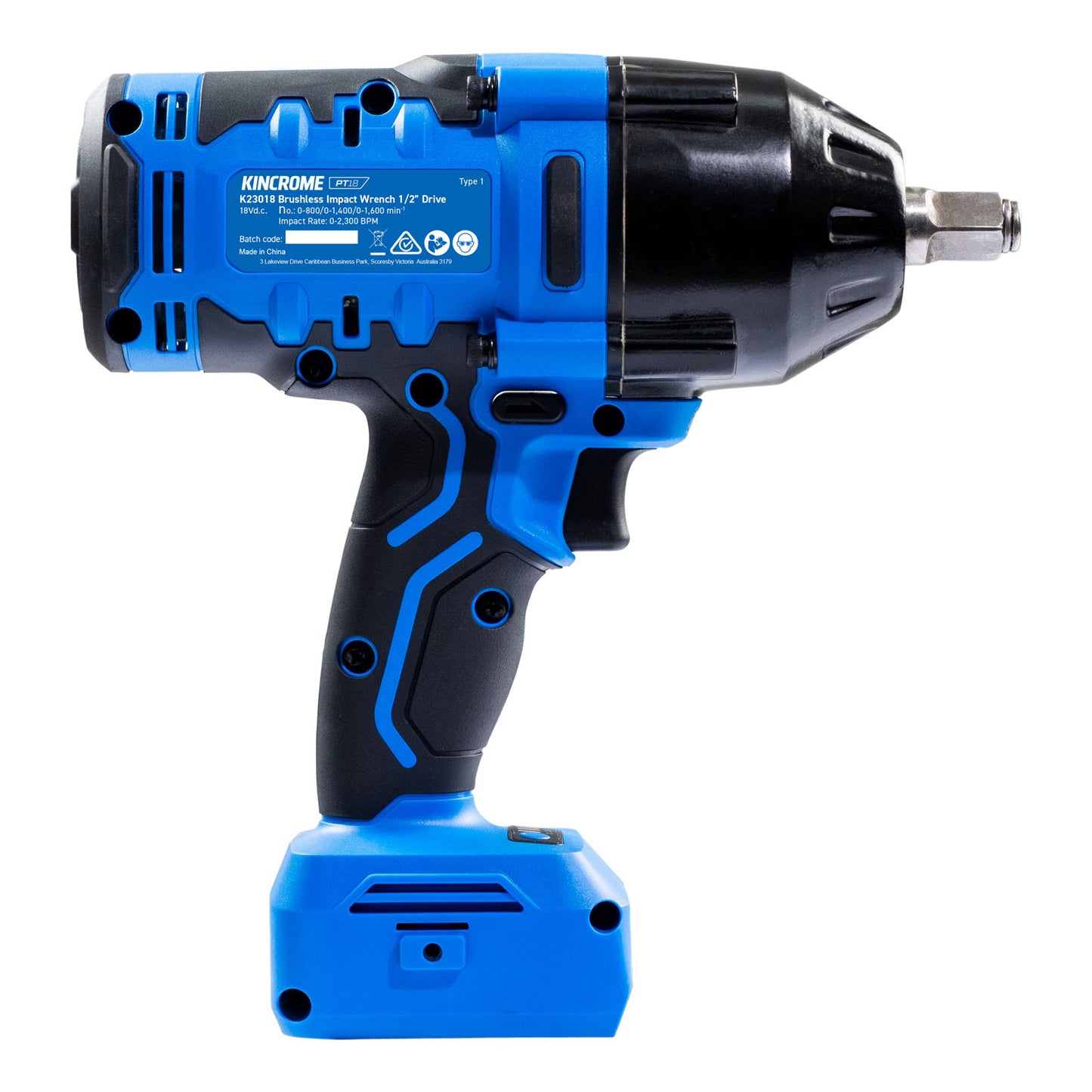 18V Brushless 1/2" High-Torque Impact Wrench