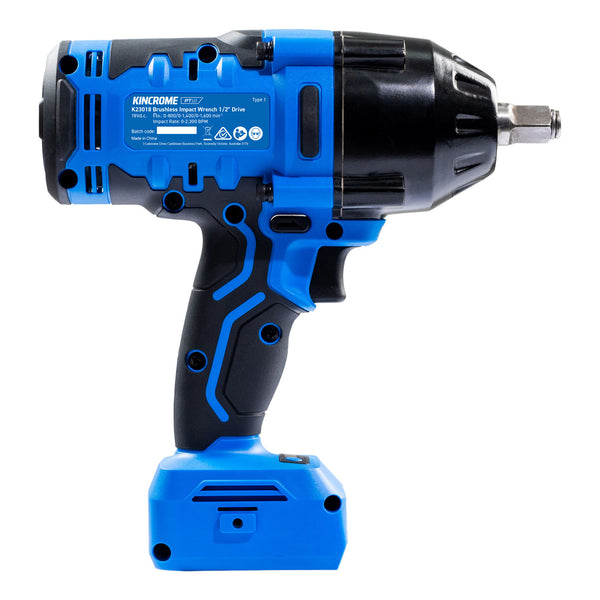 18V Brushless 1/2" High-Torque Impact Wrench