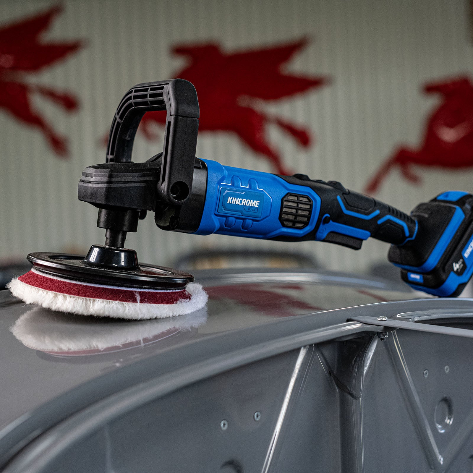 18V Brushless 180mm Rotary Polisher