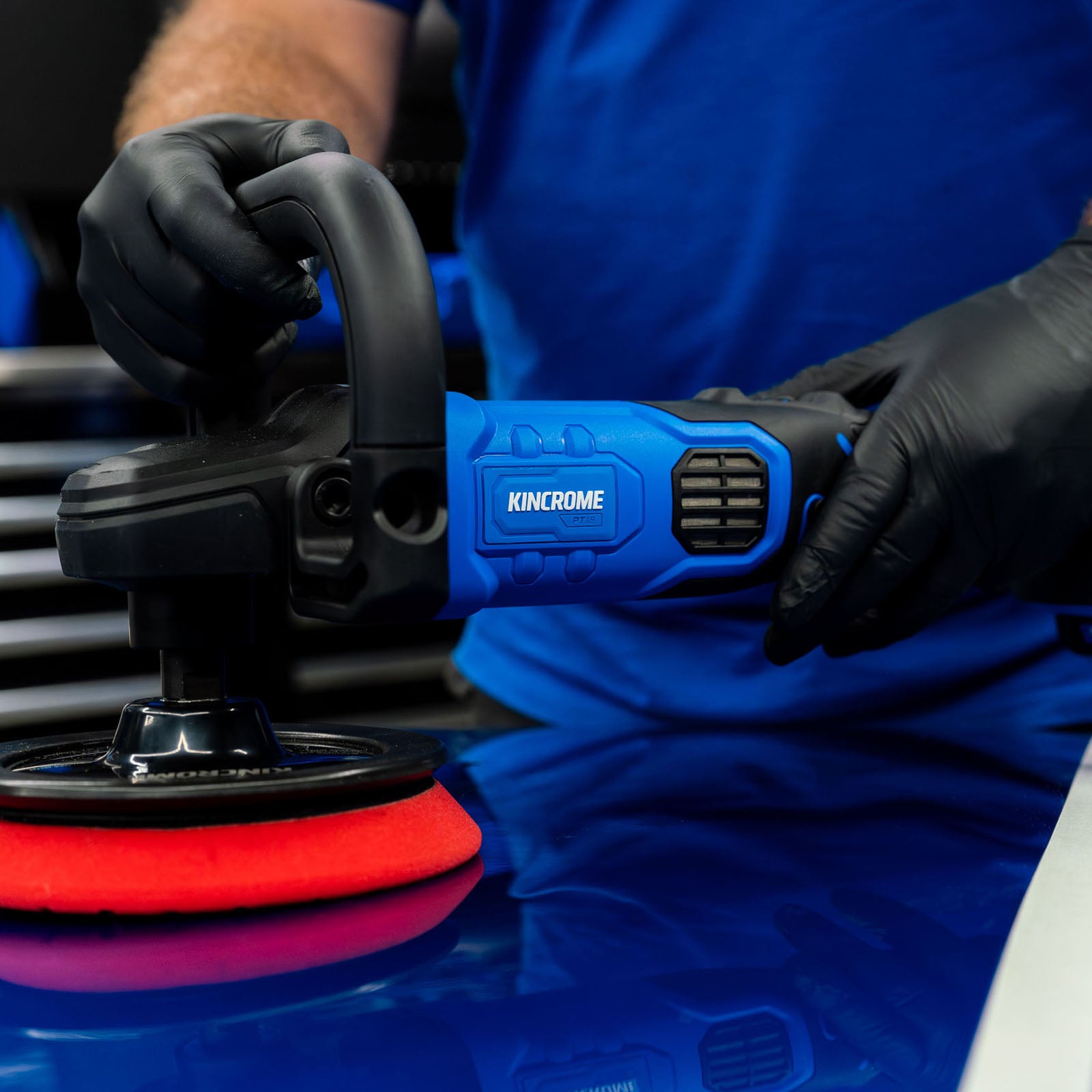 18V Brushless 180mm Rotary Polisher