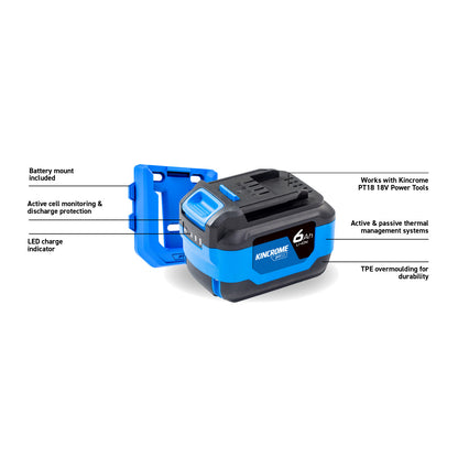 18V 6.0Ah Battery