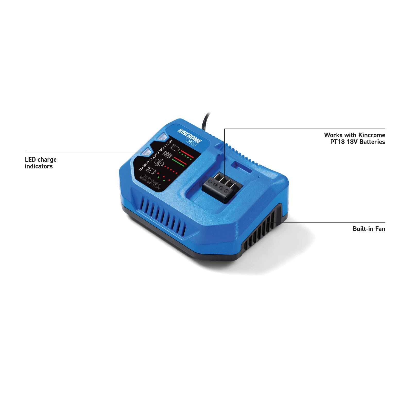 18V 6A Fast Charger