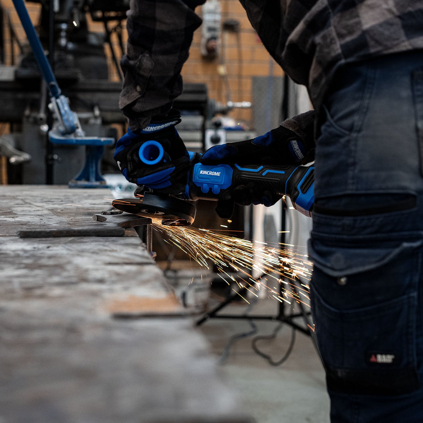 18V 3 Piece Brushless Drill, Driver & Grinder Combo