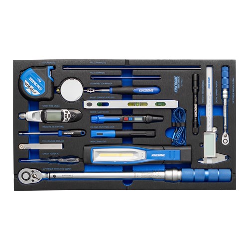 TOOL ARMOUR 16 Piece Measuring & Lighting EVA Tray