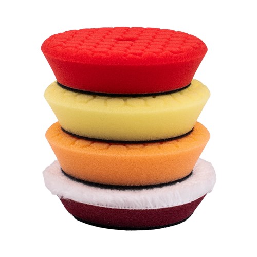 4 Piece Polishing Pad Set 75mm (3")