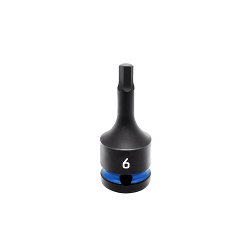 Hex Impact Socket 6mm x 60mm 1/2" Drive
