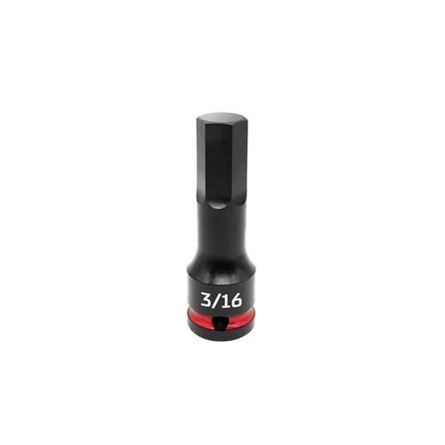 Hex Impact Socket 3/16" x 78mm 1/2" Drive